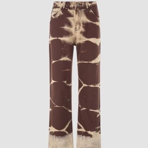 NWT Shop Cider Brown Bleached Out Jeans